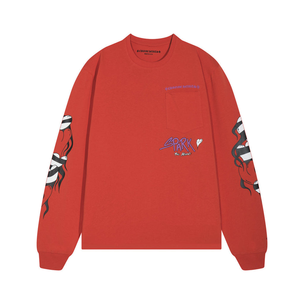 Chrome Hearts Men's Long-Sleeve Sweatshirt K8013