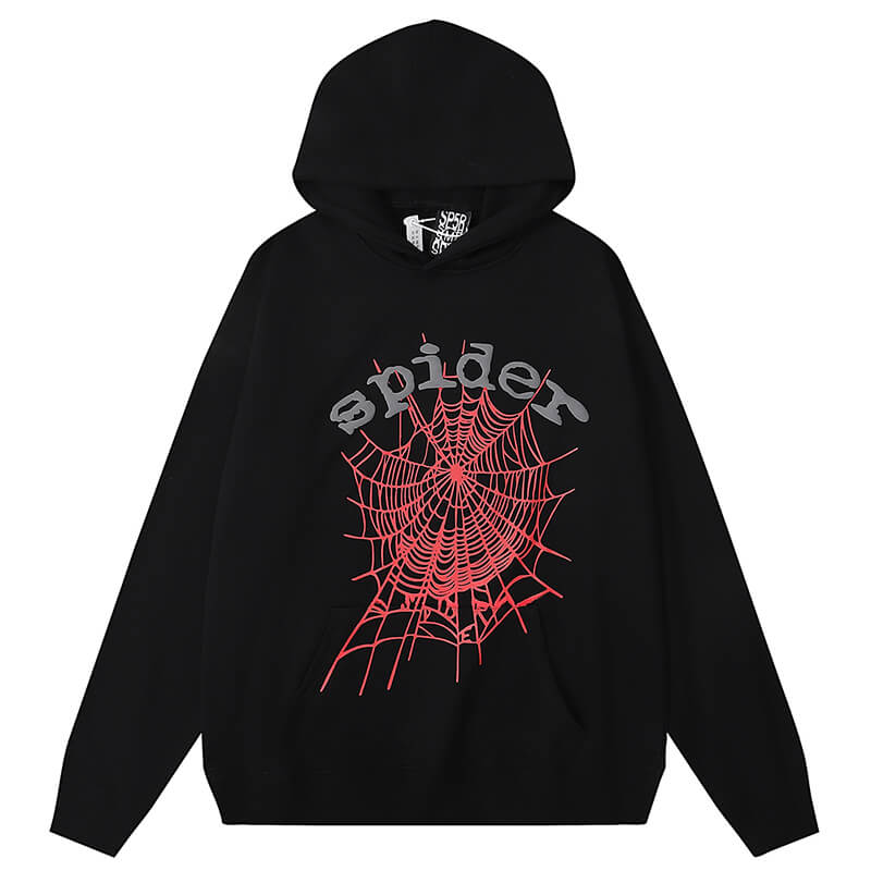 Sp5der Thug Spider Hoodie a??Black #8210