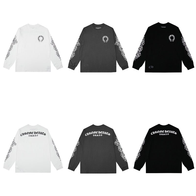 Chrome Hearts Men's Long-Sleeve Sweatshirt K8005