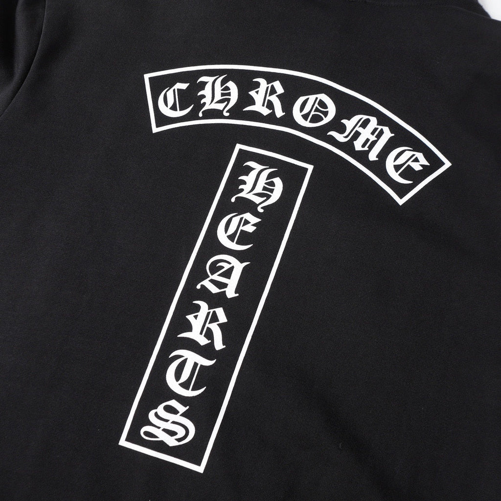 Chrome Hearts Hoodie - Black Street Style Embroidered 851