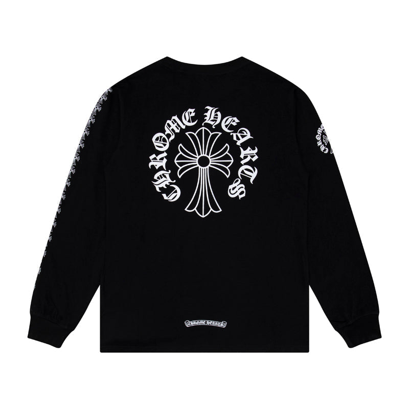 Chrome Hearts Men's Long-Sleeve  Sweatshirt K9010