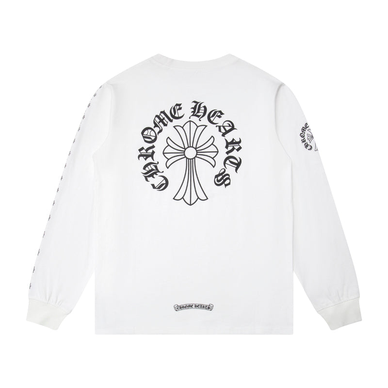 Chrome Hearts Men's Long-Sleeve  Sweatshirt K9010