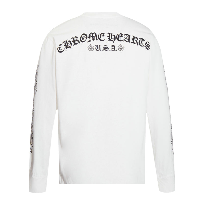 Chrome Hearts Men's Long-Sleeve Sweatshirt K8005